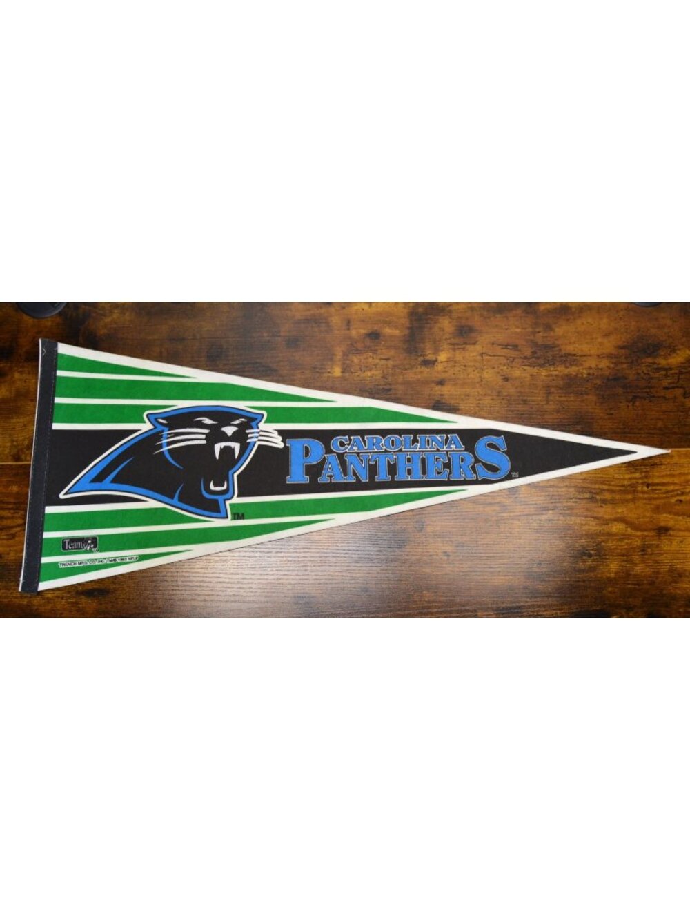 Carolina Panthers 1993 NFL Team Pennant By 30 inches Football Memorabilia